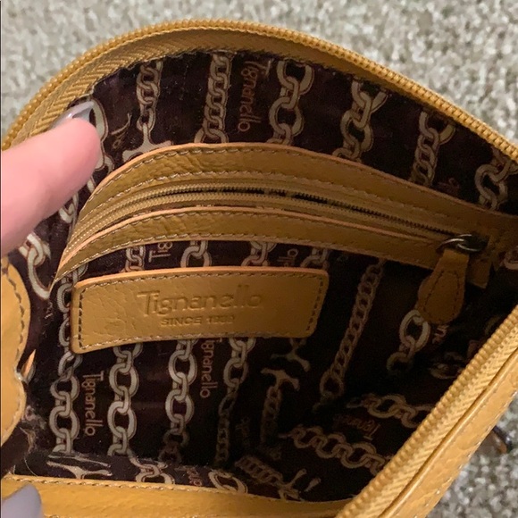 TIGNANELLO-leather-crossbody-purse - Picture 4 of 6